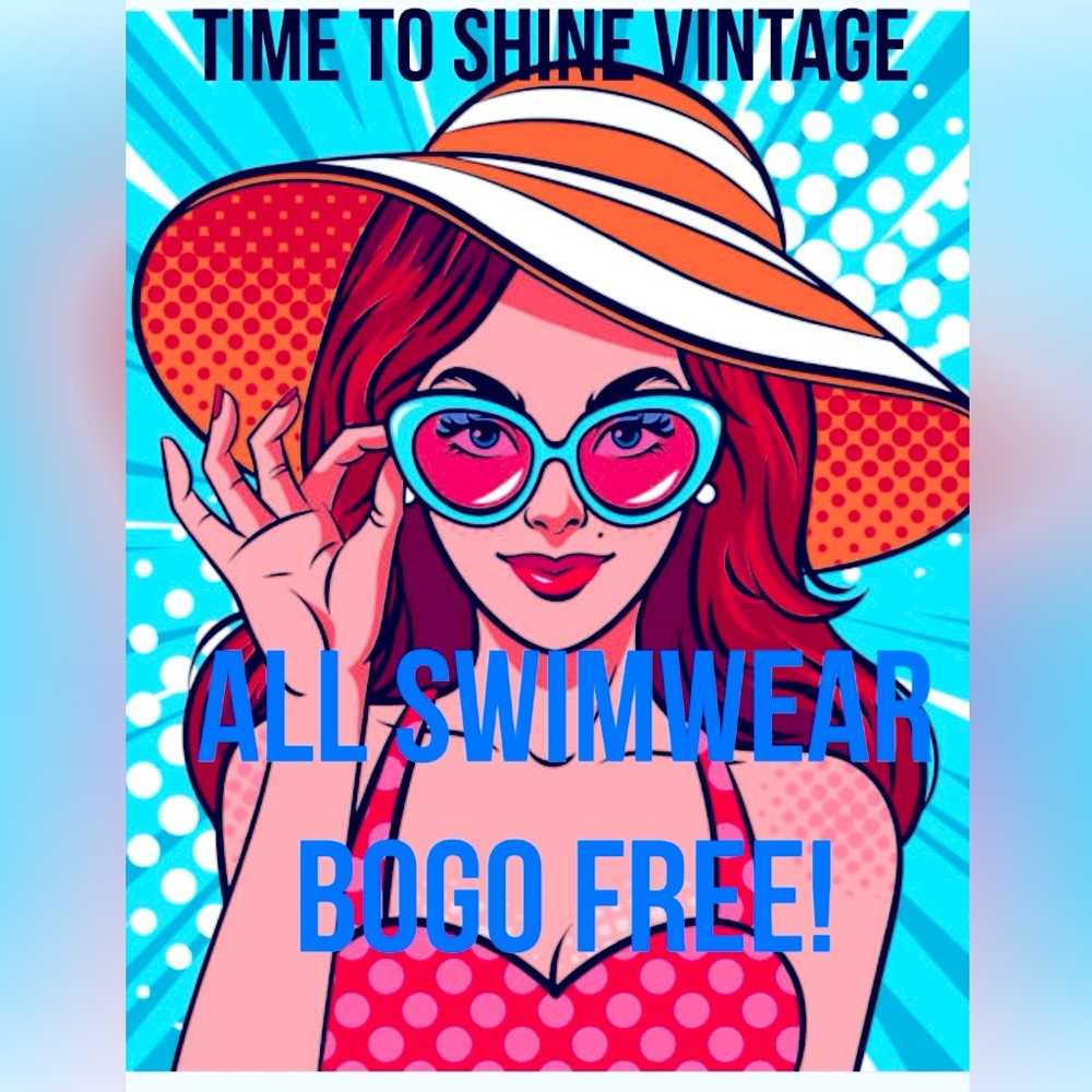 SPRING FLING SALE! ALL SWIMSUITS & COVERUPS ARE BUY ONE GET ONE FREE!